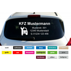 Auto KFZ Werkstatt Werbung...