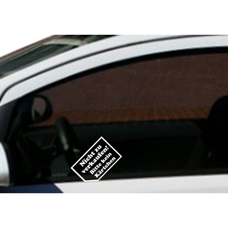 2 x Nicht zu verkaufen Bitte kein Kärtchen Auto Aufkleber Beschriftung Sticker