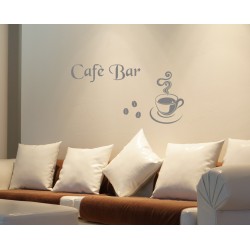 Wandtattoo Cafè Bar...